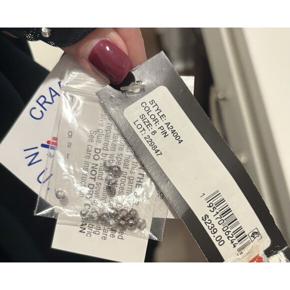 Betsy & Adam Dress Size 8 New - Picture 7 of 8